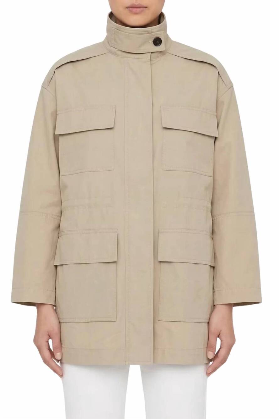 NEW BRUNELLO CUCINELLI cotton blend jacket in beige